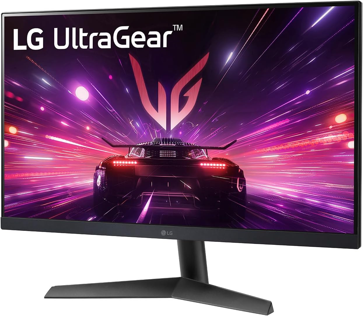 LG Ultragear 24GS60F-B.AEUQ PC Gaming Monitor 24 - IPS Panel FHD Resolution (1920 x 1080), 1ms GtG, HDR 10, sRGB99%, AMD FreeSync, Compatible with NVIDIA G-Sync, Tiltable, DisplayPort 1.4, HDMI 2.0
