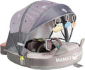 Mambobaby Float Deluxe Baby Pool Float: Safe & Comfortable Swim Trainer for Infants & Toddlers, Non-Inflatable Design, UV Protection Canopy, Fun Water Experience for Ages 3-24 Months