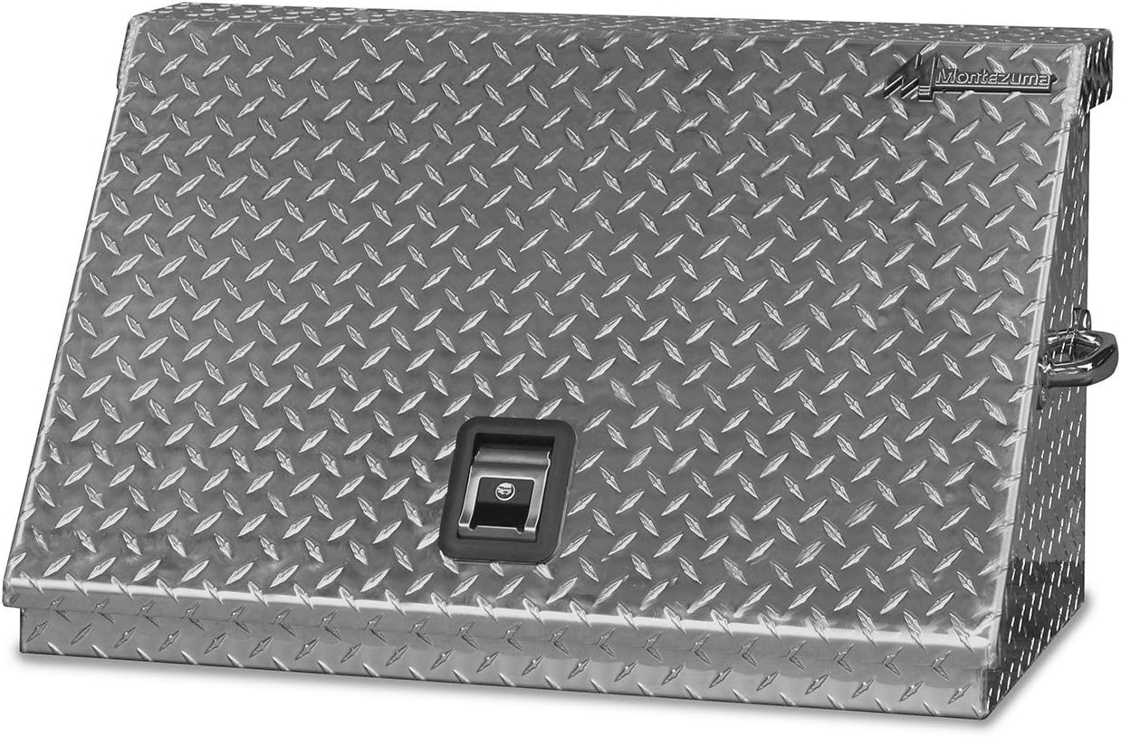 Montezuma 30' x 15' Heavy Duty Steel Triangle Toolbox (aluminum, brite)