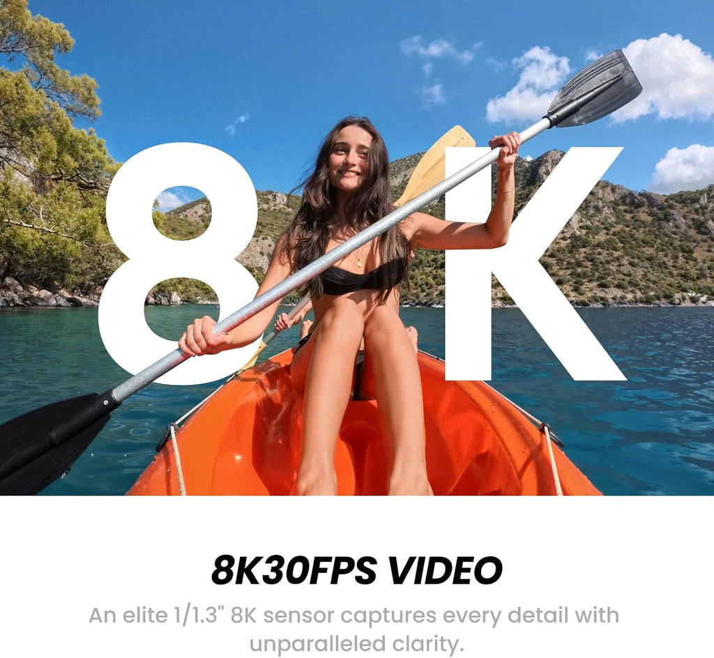 Insta360 Ace Pro 2 Ultimate Bundle Dual Battery - 8K Waterproof Action Camera Co-Engineered with Leica, 1/1.3' Sensor, Dual AI Chip, Leading Low Light, Superior Audio, Flip Screen & AI Editing