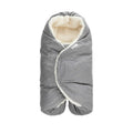 7AM Baby Car Seat Blanket - Multifunctional Car Seat Cover for Toddlers, Winter Stroller & Car Seat Swaddle Blanket, Micro-Fleece & Plush Lined Warm Carseat Cover | (Heather Grey, Large 6-18M)