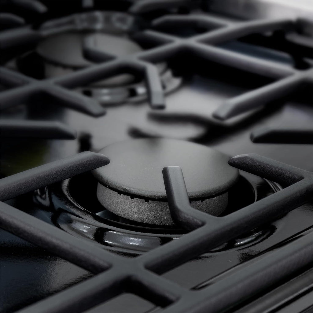 RecPro RV Built In Gas Cooktop | 2 Burner or 3 Burner | RV Cooktop Stove | 6,500 and 8,000 BTU Burners | Cover Included (3 Burner Stainless Steel)
