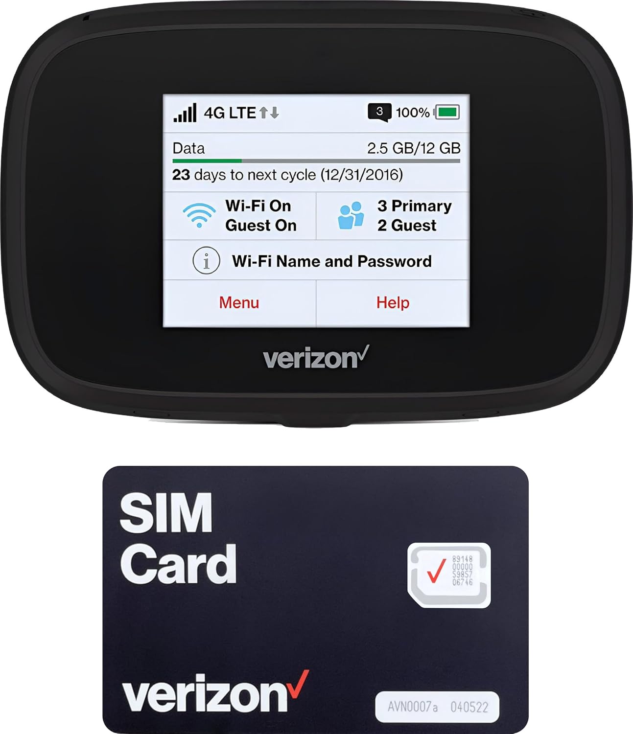 Verizon Wireless Jetpack Inseego MiFi 7730L | Mobile Hotspot for Travel | 4G Mobile Portable WiFi | Unlocked Globally | Speed up to 450 Mbps | Usage Up to 8 Hours | EVDO-LINK Bundle (Budget)