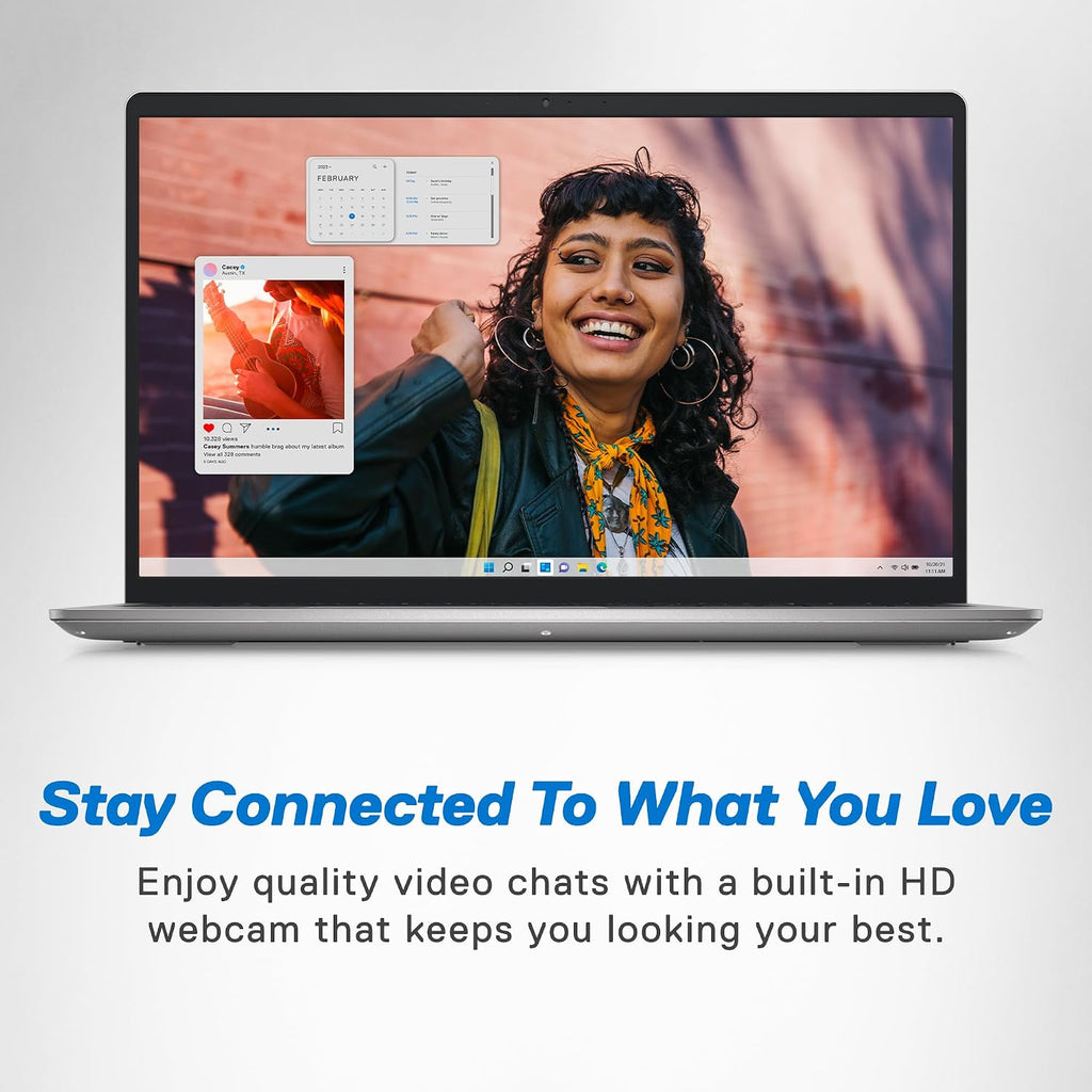 Dell Inspiron 15 3530 Laptop - 15.6-inch FHD (1920 x 1080) Touchscreen Display, Intel Core i7-1355U, 16GB DDR4 RAM, 1TB SSD, Intel Iris Xe Graphics, Windows 11 Home, 6-Months Migrate - Platinum Silver