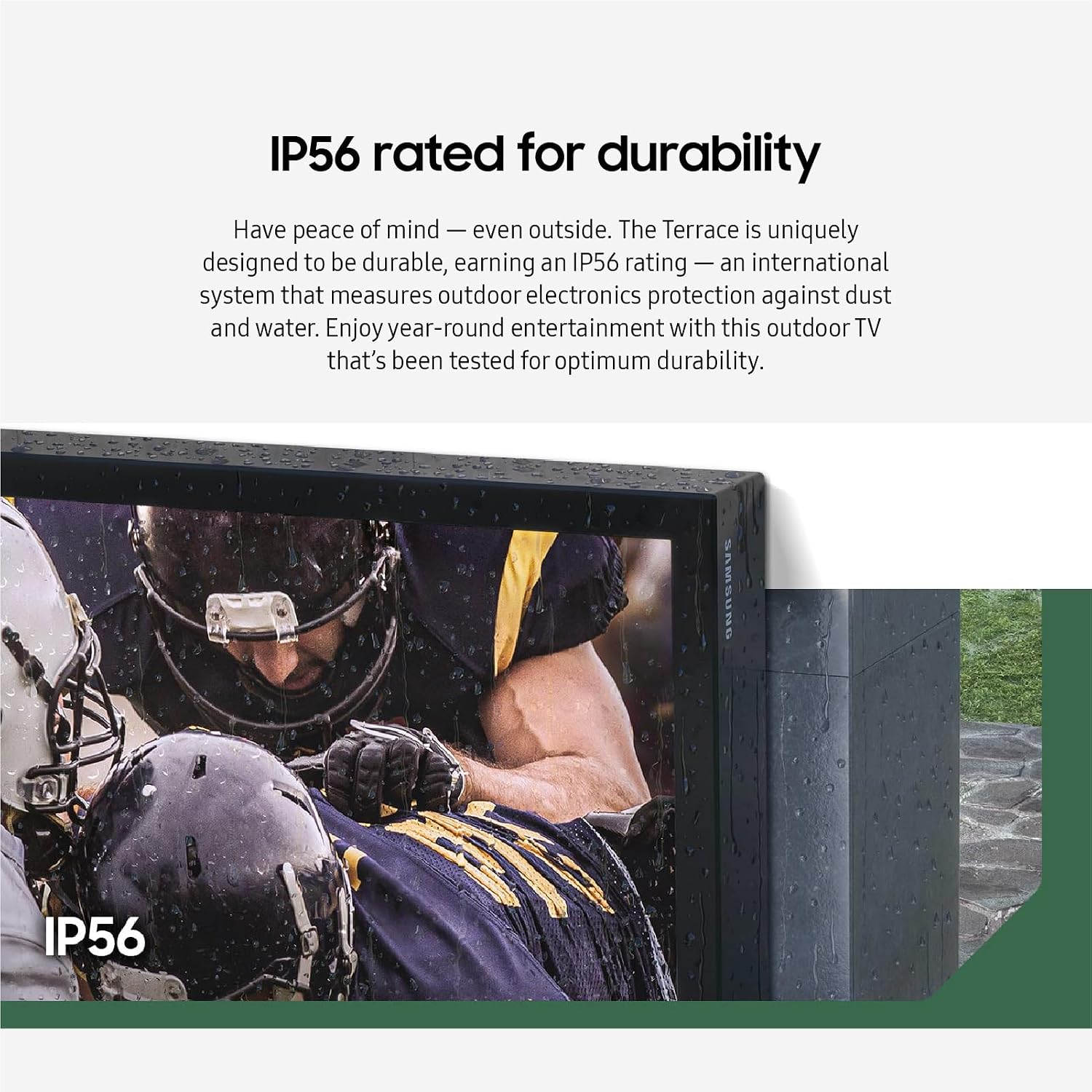 SAMSUNG 55-Inch Class Neo QLED 4K The Terrace Partial Sun, Quantum HDR+(QN55LST7DAFXZA, 2024 Model) + SAMSUNG HW-LST70T 3.0ch The Terrace Outdoor, IP55 Weather Resistant,