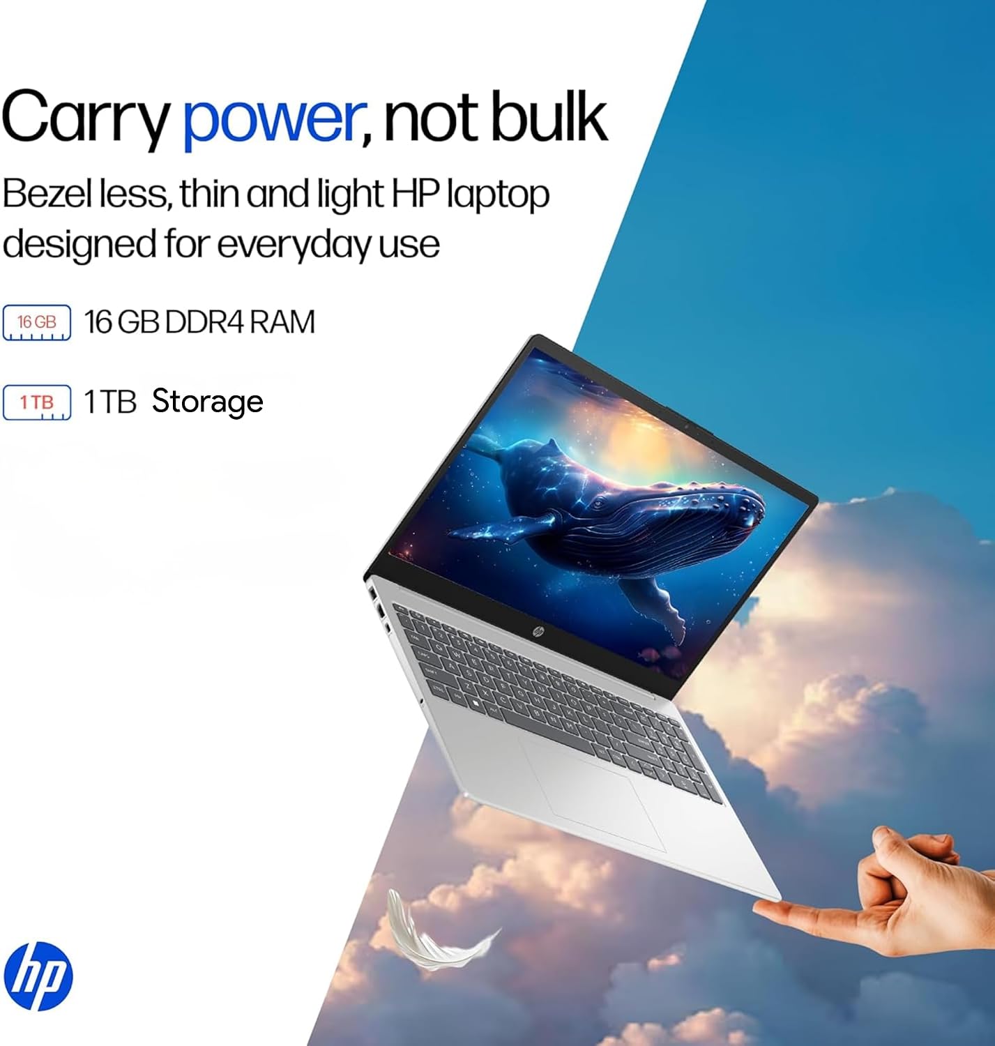 HP ProEdg Laptop • 16GB RAM • 512GB SSD • Intel Powerful Processor • Ultra Quiet • Wi-Fi 6 • Win11 w/o Mouse