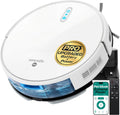 SereneLife Automatic Robot Vacuum Cleaner and Mop Combo, Pro Edition with Upgraded Battery, Extreme Suction, Internal Water Tank - Smart App Control, Ideal for Pet Hair, Carpet and Hard Floors, White