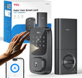 TCL Palm Vein Smart Lock D1 Pro, Keyless Entry Door Lock for Front Door, Wi-Fi Keypad Deadbolt, App Control, Compatible with Alexa & Google Assistant, Rechargeable Battery
