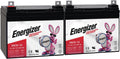 Energizer EN35-12 - 2 PACK - 12 Volt 35 Amp Hr, Long Lasting Sealed Lead Acid AGM Rechargeable Battery Ideal For Use In Wheelchairs, Electric Scooters, Backup Power, and more