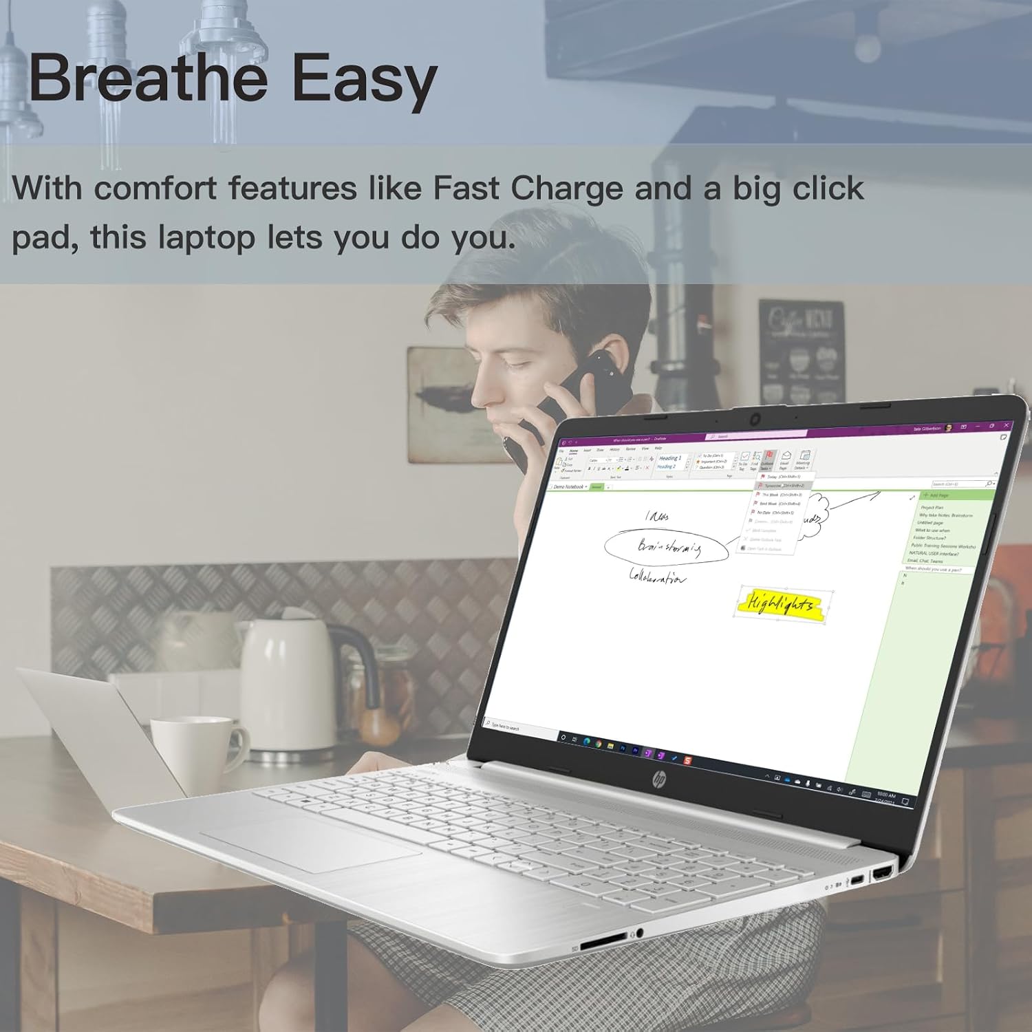 2023 HP 15.6' HD Touchscreen Laptop, Intel Core i3-1215U (Beat i5-1135G7), 16GB RAM, 512GB SSD, Intel UHD Graphics, WiFi, Bluetooth, HDMI, USB-A&C, Long Battery Life, Windows 11 Home, Silver