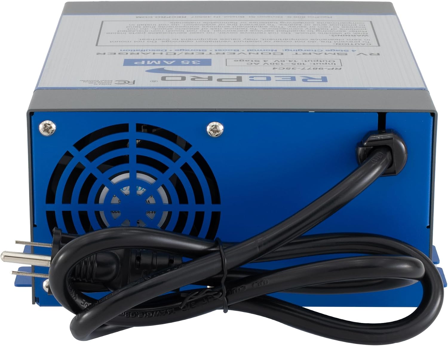 RecPro RV Converter 35 Amp | RV Power Converter & Battery Charger | 4 Stage Smart Charging | 120VAC to 12VDC | 13V to 16.5V Operating Range