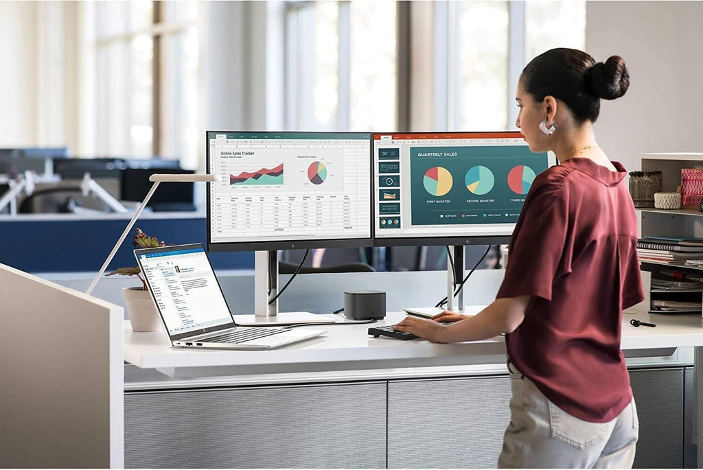 HP ProBook 450 G10 15.6' IPS FHD Laptop, Intel Core i5-1334U (Beats i7-1255U) Processor, 16GB RAM 256GB SSD, Backlit Keyboard, Wi-Fi 6E, Bluetooth 5.3, Webcam, HDMI, Windows 11 Pro, Silver