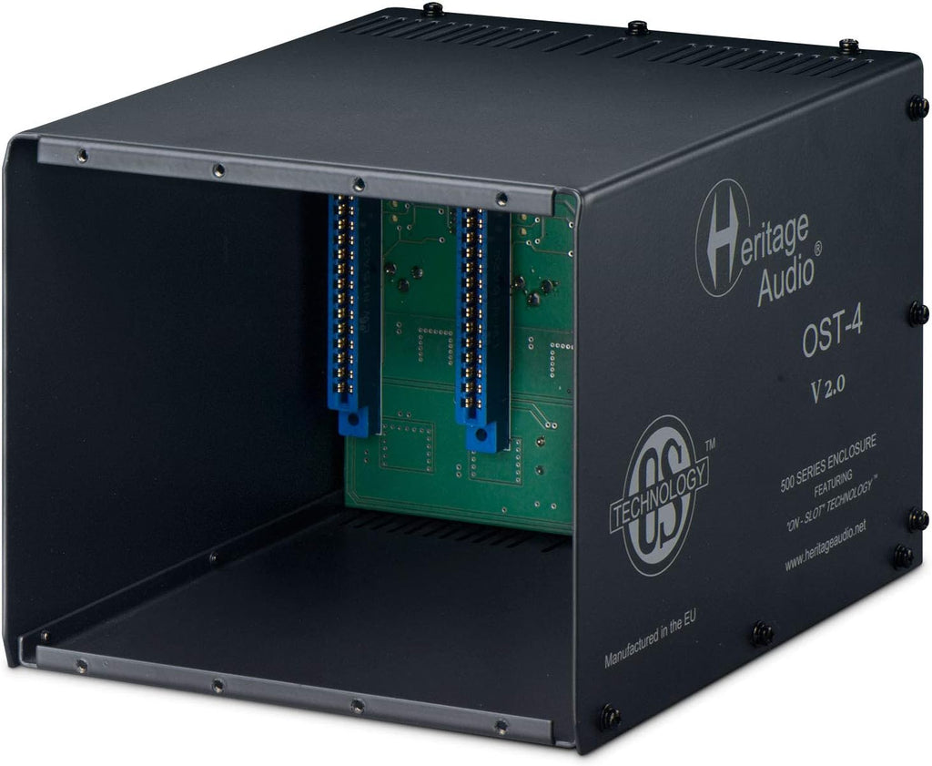 Heritage Audio HAOST4v2 4-slot 500 Series Chassis
