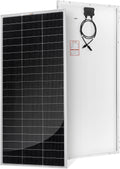 RICH SOLAR 200 Watt 24 Volt 9BB Cell Monocrystalline Solar Panel High Efficiency Solar Module for RV Trailer Camper Marine Off Grid