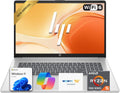 HP Customized 17.3' AI-Ready FHD Business Laptop | 6-Core AMD Ryzen 5 Processor | 32GB DDR4 RAM | 2TB PCIe SSD | Win 11 + Copilot | Wi-Fi 6 | HDMI | Camera with Privacy Shutter & AI Noise Reduction