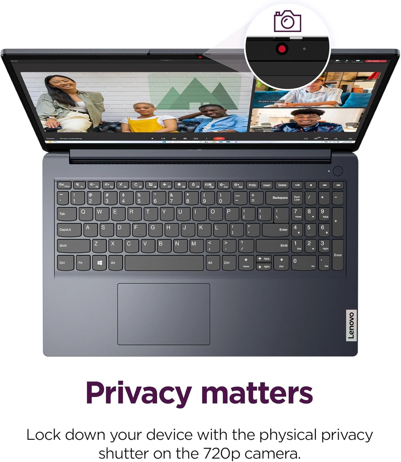 Lenovo IdeaPad Touchscreen Laptop 2025-2026 Business Computer, Lifetime Office, 15.6' FHD, 10-Core Intel i5, 16GB RAM, 1TB Storage (512GB SSD +500GB Ext), Long Battery, MarxsolAccessory, Win 11 Pro