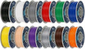 PETG Filament 12KG Color Mix Bundle – 12 Rolls Bundle, 1.75mm ±0.03mm High Precision, High Toughness & Heat Resistance, Compatible with FDM 3D Printers