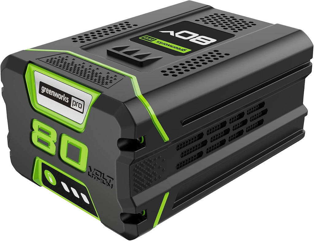 Greenworks PRO 80V 2.5Ah Lithium-Ion Battery (Genuine Greenworks Battery / 75+ Compatible Tools)