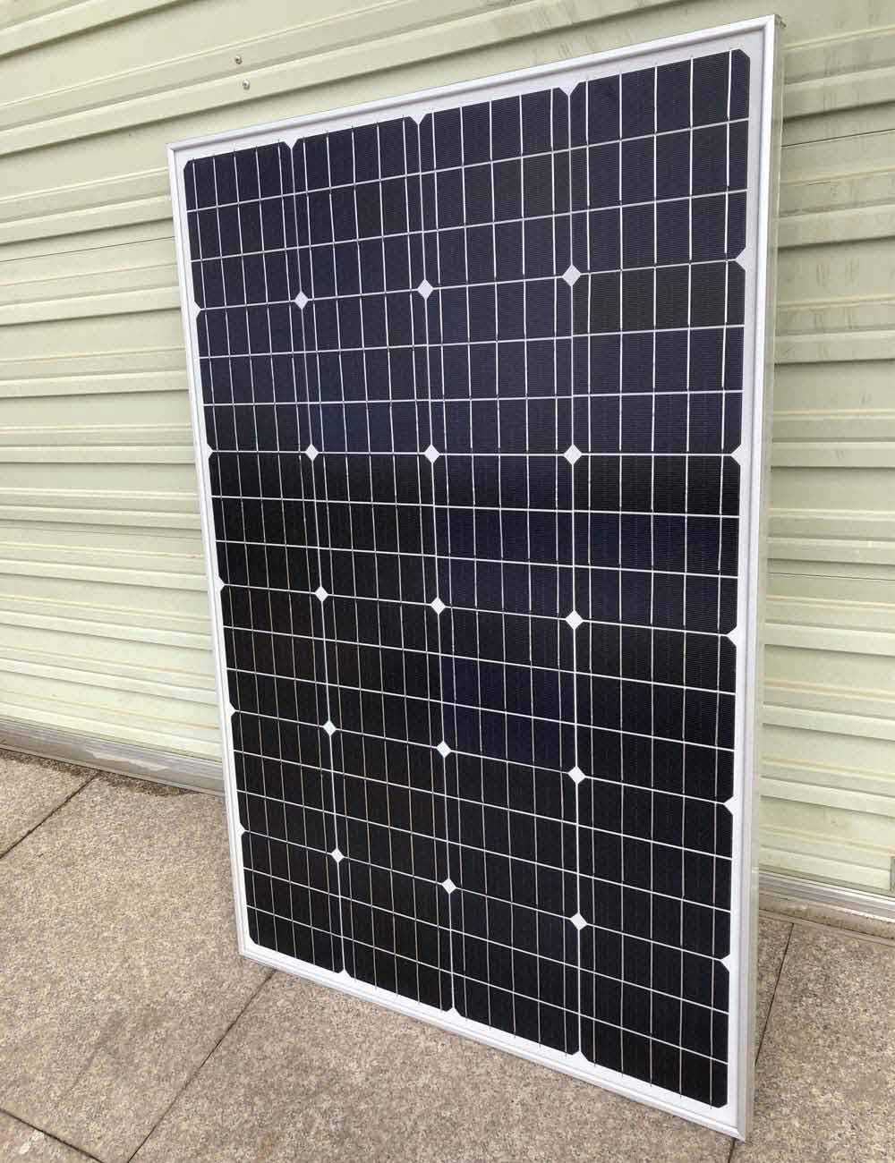 120 Watt 12 Volt Solar Panel Monocrystalline Solar Module for RV Boat Marine Caravan 12V Battery Charging