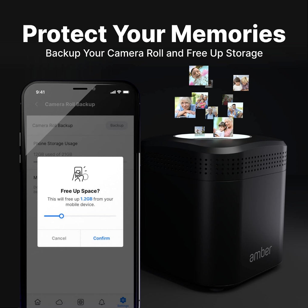 AmberPRO Personal Cloud Storage Device + AC2600 WiFi Router. Dual 2TB Hard Drives with RAID 1 or Optional 4TB with RAID 0. Plex and Home Assistant. iOS/Android/Windows/Mac Compatible. AM1211-2TB