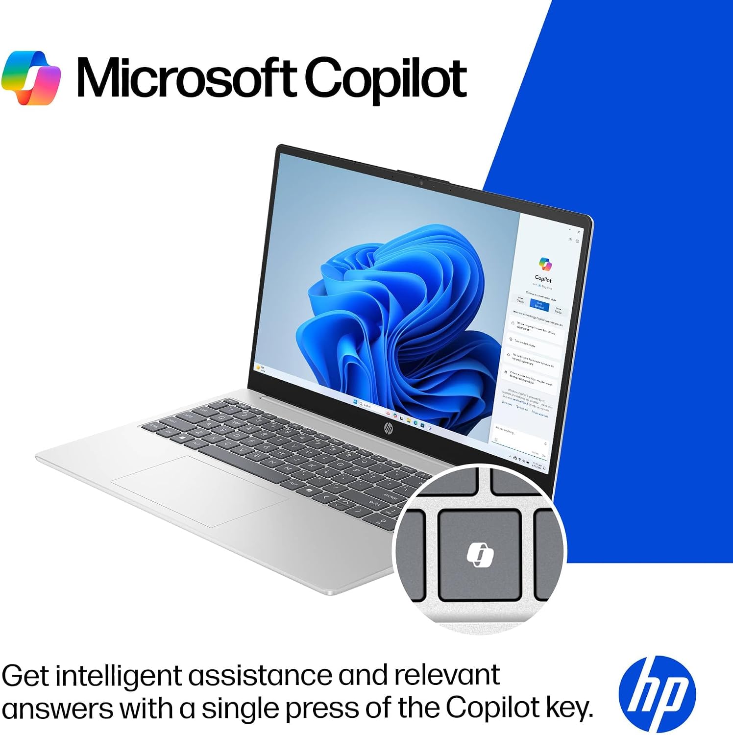 HP Laptop for 2025-2026 Home Student Business, Lifetime MS Office, AI Computer, 15.6' FHD, AMD Ryzen 7, 16GB RAM, 1TB Storage (512GB SSD+500GB Ext), Wi-Fi 6, Privacy Cam, MarxsolAccessory, Win 11 Pro