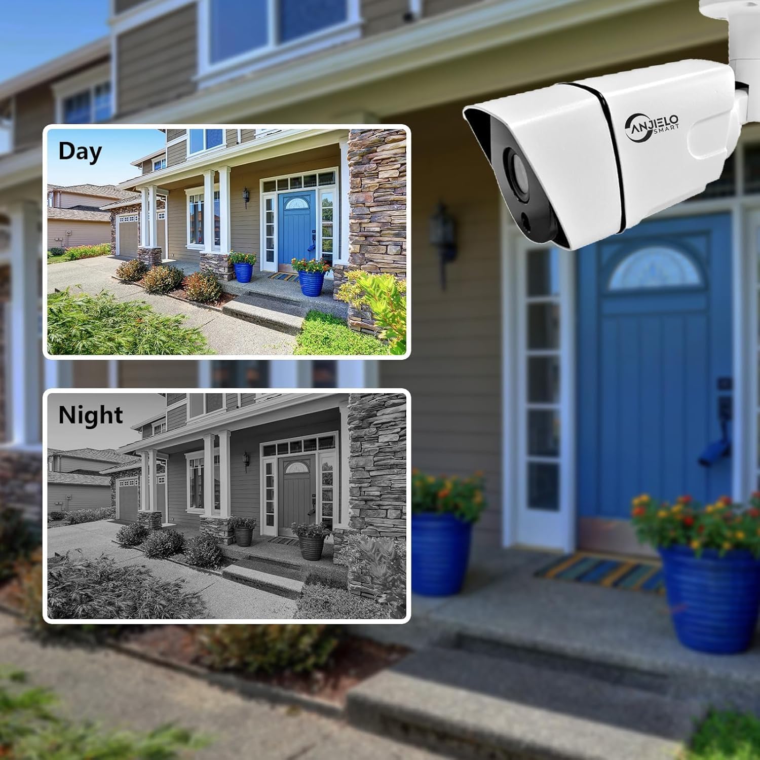 Wired Video Apartment Doorbell Intercom,1080P HD Touch Screen Monitor with Camera,7 Inch Ring Video Doorbell,TUYA WiFi Smart Home Video Intercom,Night Vision,Two-Way Audio (3 Monitor+1 Bell+2 Camera)