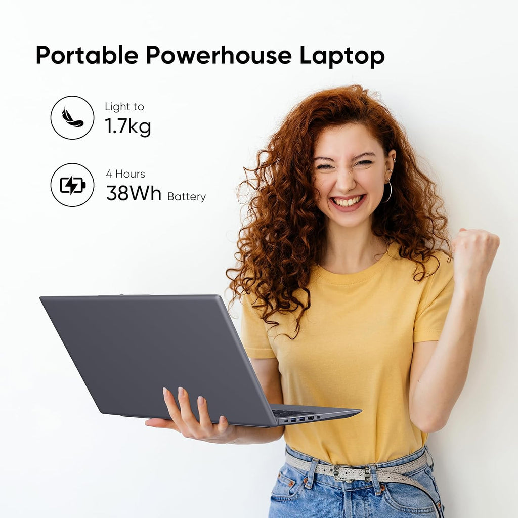 Laptop Computer, AMD Athlon 3020E Processor Up to 2.6GHz, 8GB DDR4 RAM 128GB SSD, 15.6' FHD IPS Display, Perfect for Online Courses, Working from Home, and Watching Video, Gray
