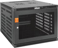 Tecmojo 9U Wall Mount Rack Cabinet, Heavy-Duty 176 Lbs High Load Capacity, 19' Enclosed Server Network Rack with 2 Colling Fans, Mesh Door, 23.6' Deep – Elite Collection