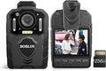 BOBLOV KJ25 1080P Body Cam, 3000mAh with 10-13Hrs Recording, Affordable Body Camera with Night Vision, for Hiking, Delivery, Law Enforcement, and Pet Walking(256GB)