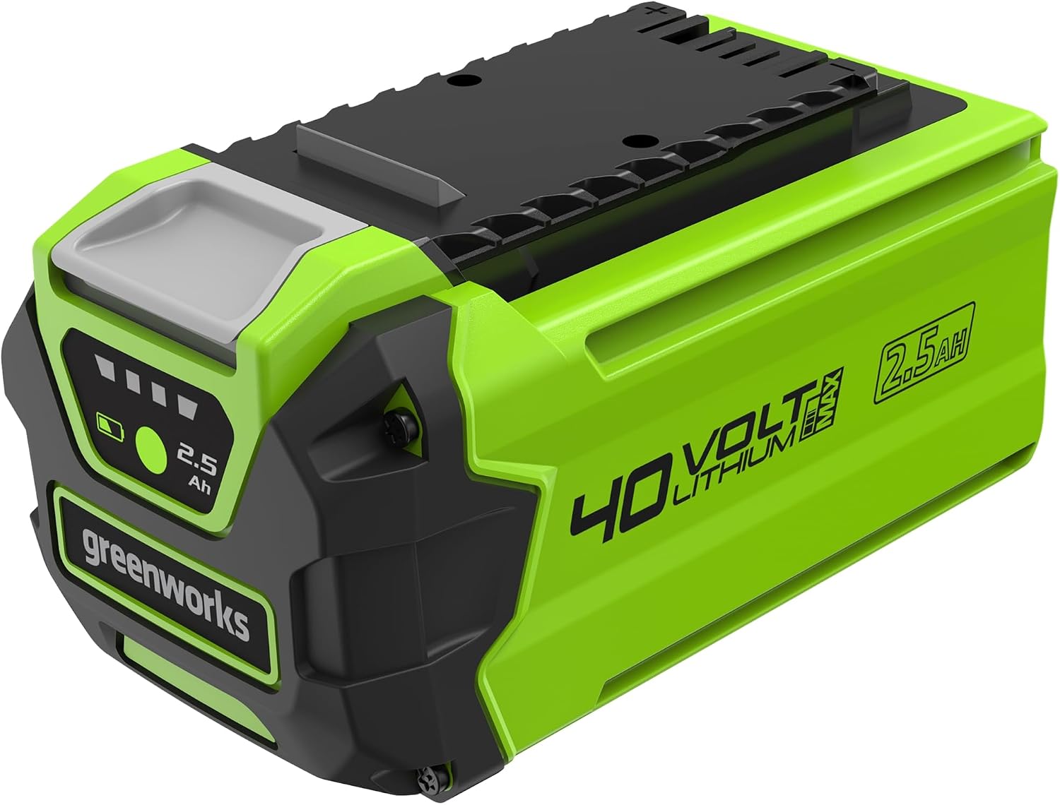 Greenworks 40V 2.5Ah Lithium-Ion Battery (Genuine Greenworks Battery / 75+ Compatible Tools)