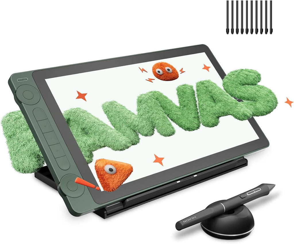 HUION Kamvas 13 (Gen 3) SE Drawing Tablet with Screen, 13.3' Full-Laminated Art Tablet, Graphic Tablet with Anti-Glare Canvas Glass, PenTech 4.0, 16K Pen Pressure for PC, Mac, Android