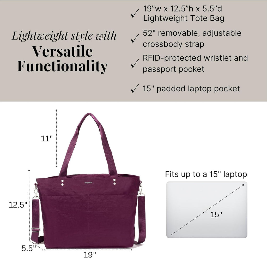 Baggallini Carryall Laptop Tote