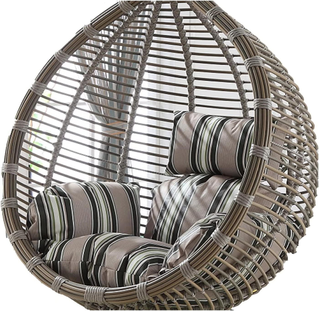 Hanging Basket Chair Cushions, Egg Chair Cushion ， Egg Chair Replacement Cushion, Hanging Swing Cushions for Outdoor Furniture, Hammock Chair Cushion Replacement, Waterproof and Sun-Resistant Egg Chai