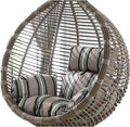 Hanging Basket Chair Cushions, Egg Chair Cushion ， Egg Chair Replacement Cushion, Hanging Swing Cushions for Outdoor Furniture, Hammock Chair Cushion Replacement, Waterproof and Sun-Resistant Egg Chai