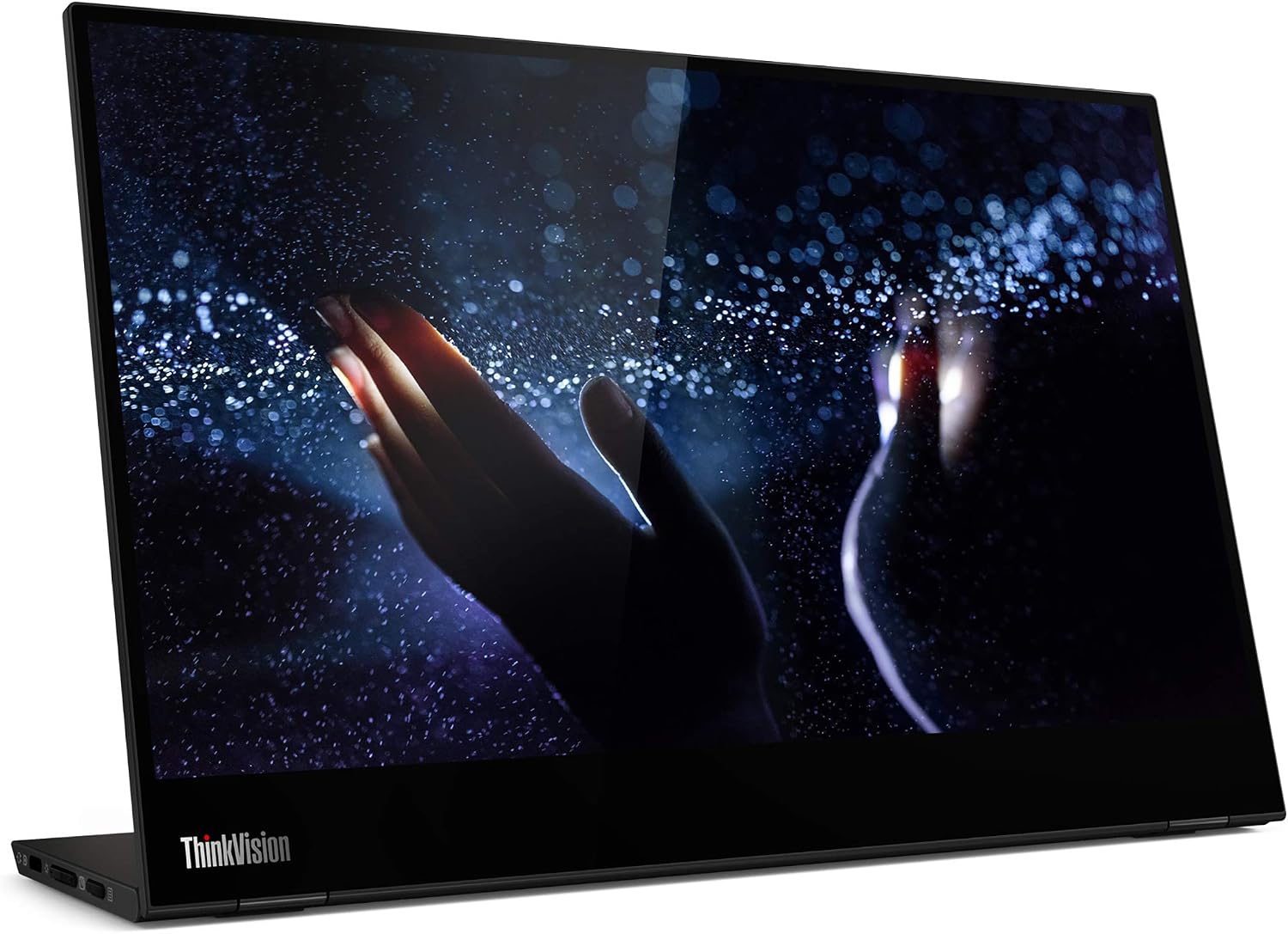 ThinkVision M14t USB-C Mobile Monitor with Touch Screen - Black