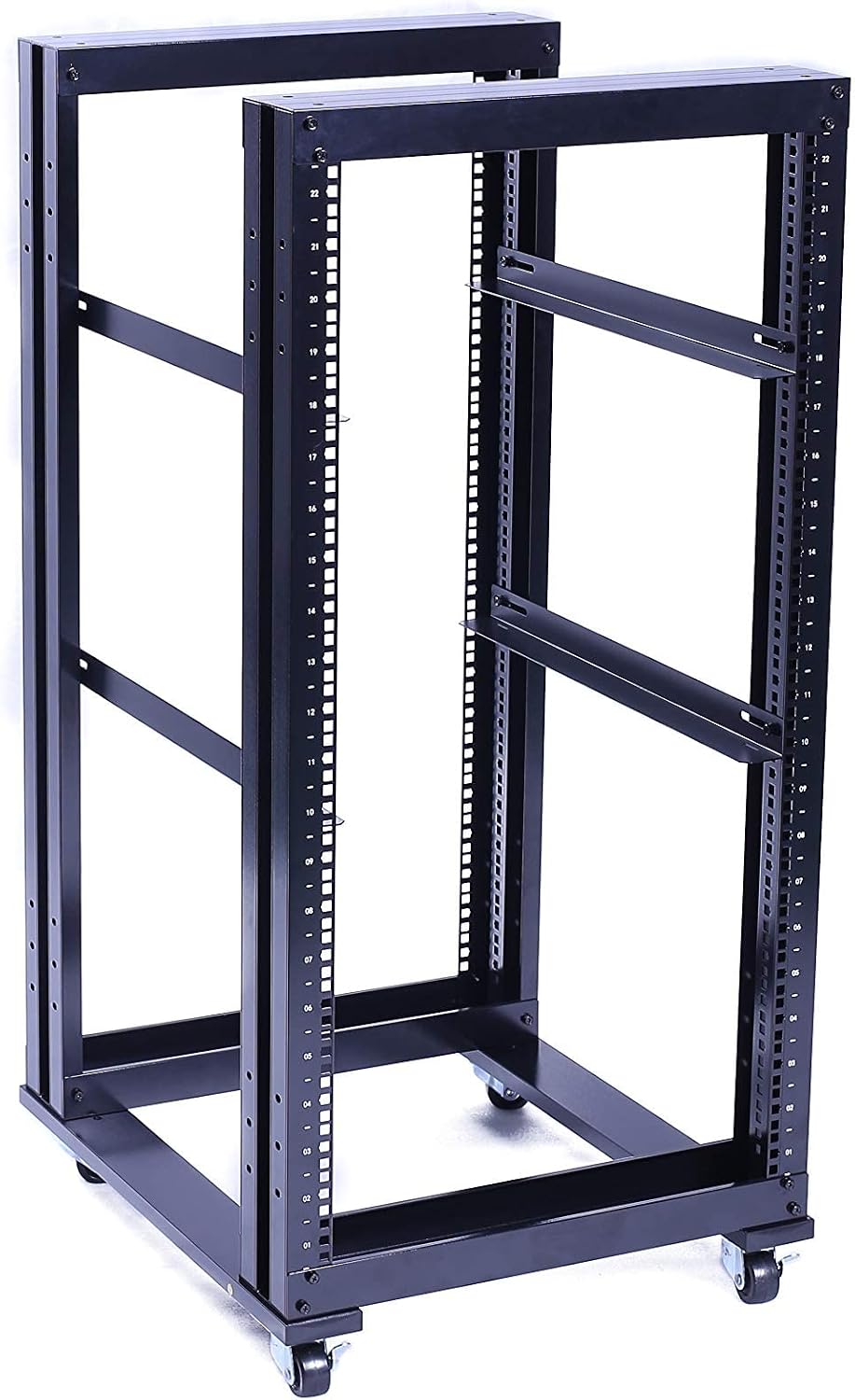 22U 4 Post Open Frame 19inch Data Network It Server/Audio Rack 31' Deep UL Certified
