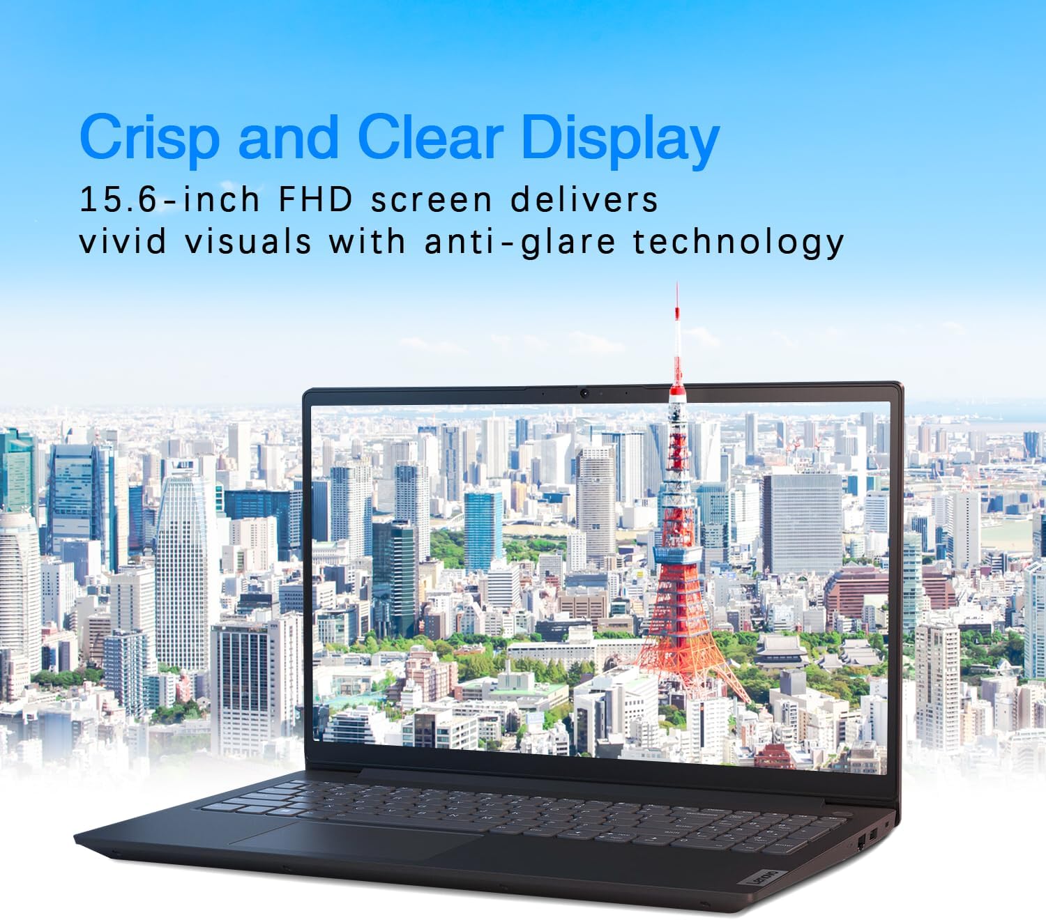 Lenovo V15 Series Laptop • 16GB RAM • 1TB Storage (512GB SSD + 512GB External) • 15.6 FHD Display w/Low-Blue Light • Intel Processor • HDMI • Ethernet Port • Windows 11 Pro • w/WOWPC Bundle