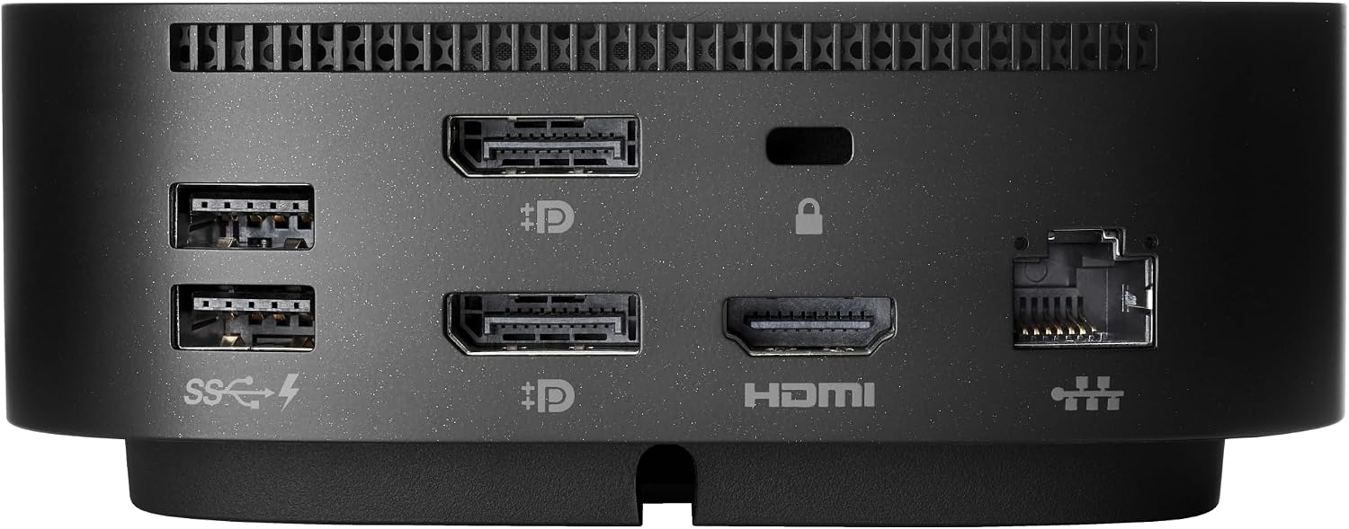 HP USB-C G5 Dock Euro USB-C G5 Dock, Wired, USB 3.2, W126262615 (USB-C G5 Dock, Wired, USB 3.2 Gen 1 (3.1 Gen 1) Type-C, Black, China, Business, Windows 10,Windows 7)