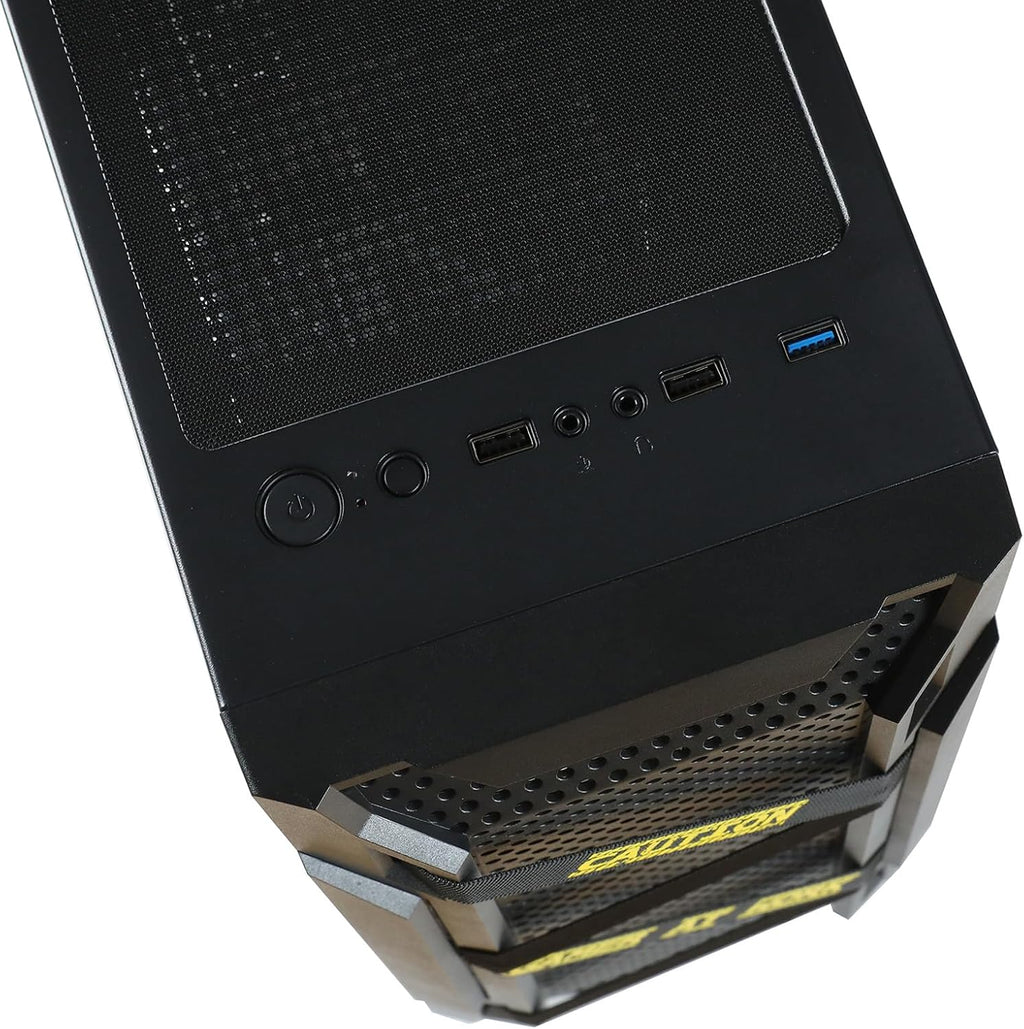 MXZ Gaming Desktop PC Computer I5 9400F,RX580, B365,8GB DDR4, NVME 500G SSD, 5 RBG Fans, Windows 11 Pro Ready to use,I5 9400F| RX580