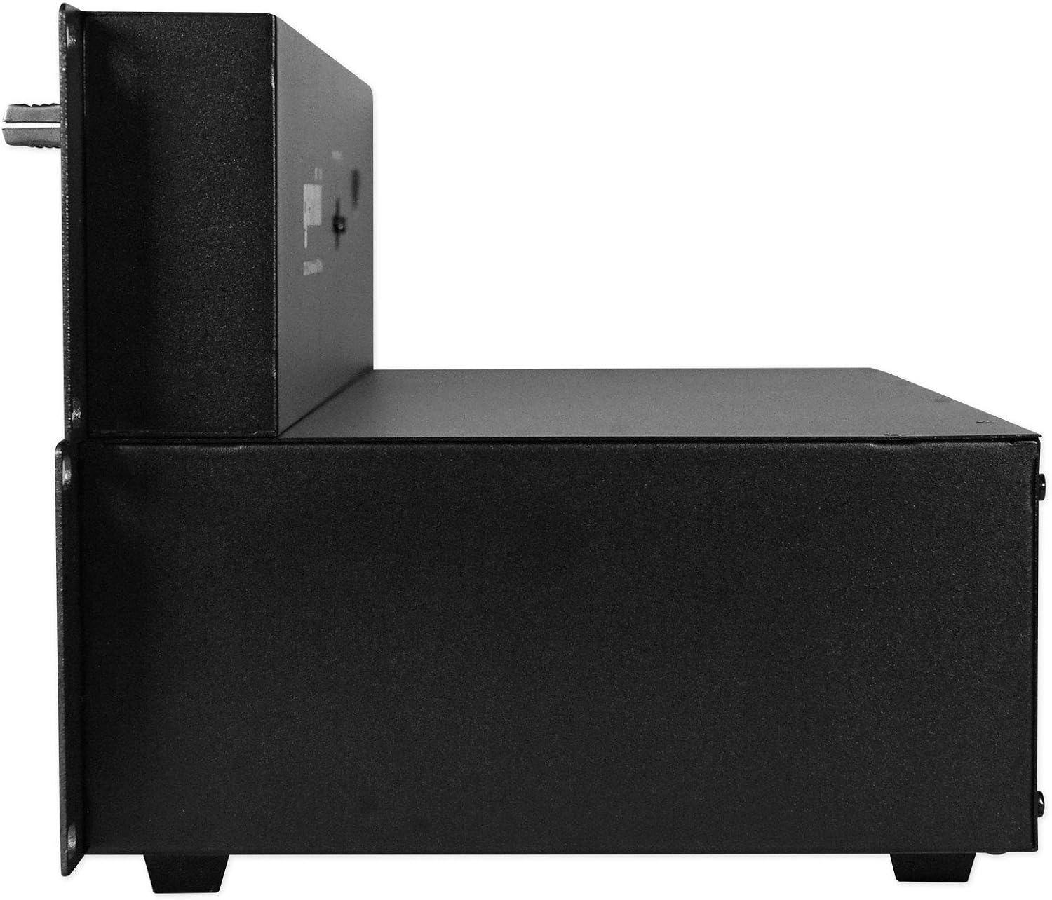 Gemini CDX-2250i Pro DJ Dual Two Deck Rack Mount CD/MP3 Media Player w/USB Bundle with Rockville RXS20 Portable Mixer Stand - Adjustable Height and Width!