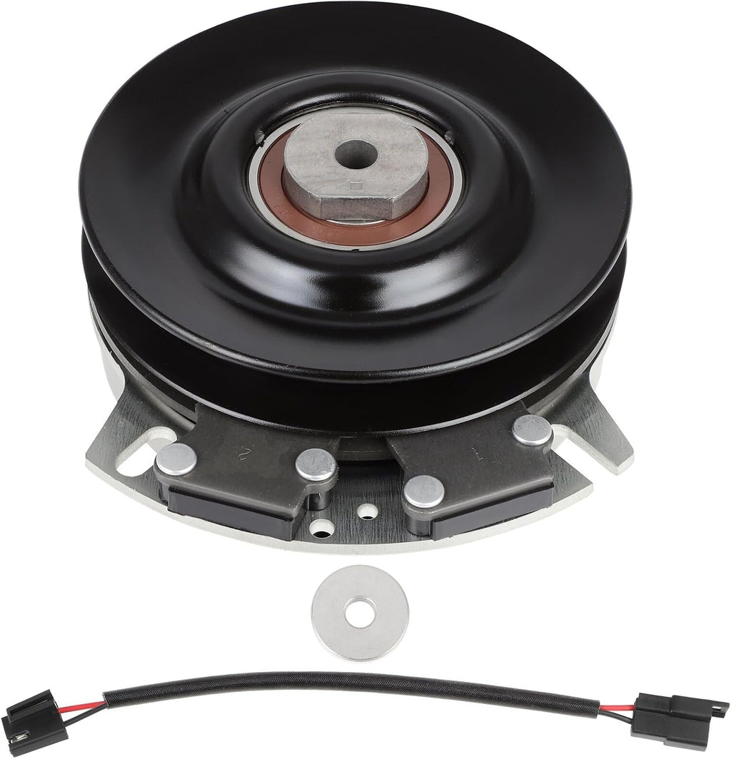 SCITOO PTO Clutch Fit For 5101529YP for FERRIS,5101529 for MASSEY FERGUSON,5101529S for SIMPLICITY,5101529SM for SNAPPER PRO,5219-104 for WARNER,X0330,X0330-K for XTREME Electric Lawnmower