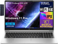 HP ProBook 450 G10 15.6' IPS FHD Laptop, Intel Core i5-1334U (Beats i7-1255U) Processor, 16GB RAM 256GB SSD, Backlit Keyboard, Wi-Fi 6E, Bluetooth 5.3, Webcam, HDMI, Windows 11 Pro, Silver