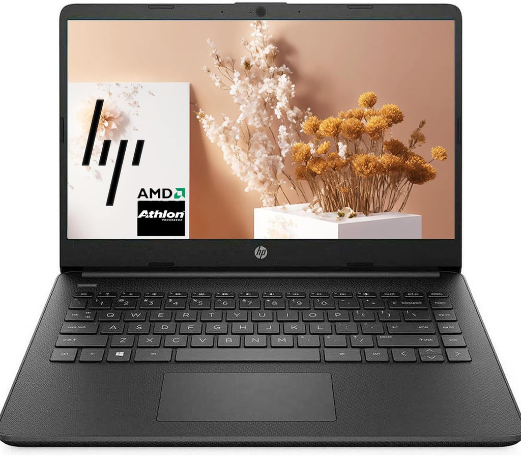 HP 14 Inch HD Laptop | 1 Year Microsoft 365 | 32GB RAM, 1TB SSD | AMD Athlon Gold 3150U CPU, Radeon Graphics | Windows 11 | 720p HD Webcam | 5Gbps USB-C