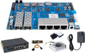 Banana Pi BPI-R4 WiFi 7 OpenWRT Wireless Dual-Band WiFi Router Board, MediaTek MT7988A (Filogic 880) SoC, 4G/5G Internet Router, 4X GbE and 2X 10GbE SFP for NAS Smart Home Gateway (8GB RAM Bundle2)