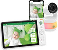 LeapFrog LF930HD Baby Monitor, 7' 720p HD Display,Video Baby Monitor with Camera and Audio, 1080p Smart Remote Access,360° Pan & Tilt,Color Night Light &Vision, Two-Way Intercom