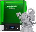 UniFormation GK3 Ultra 13.5-Inch Large Resin 3D Printer 16K High-Resolution LCD 3D Resin Printer Big Build Volume 11.8x6.3x11.8in, Auto Resin Heating, Auto Feeding System for Professional 3D Printing