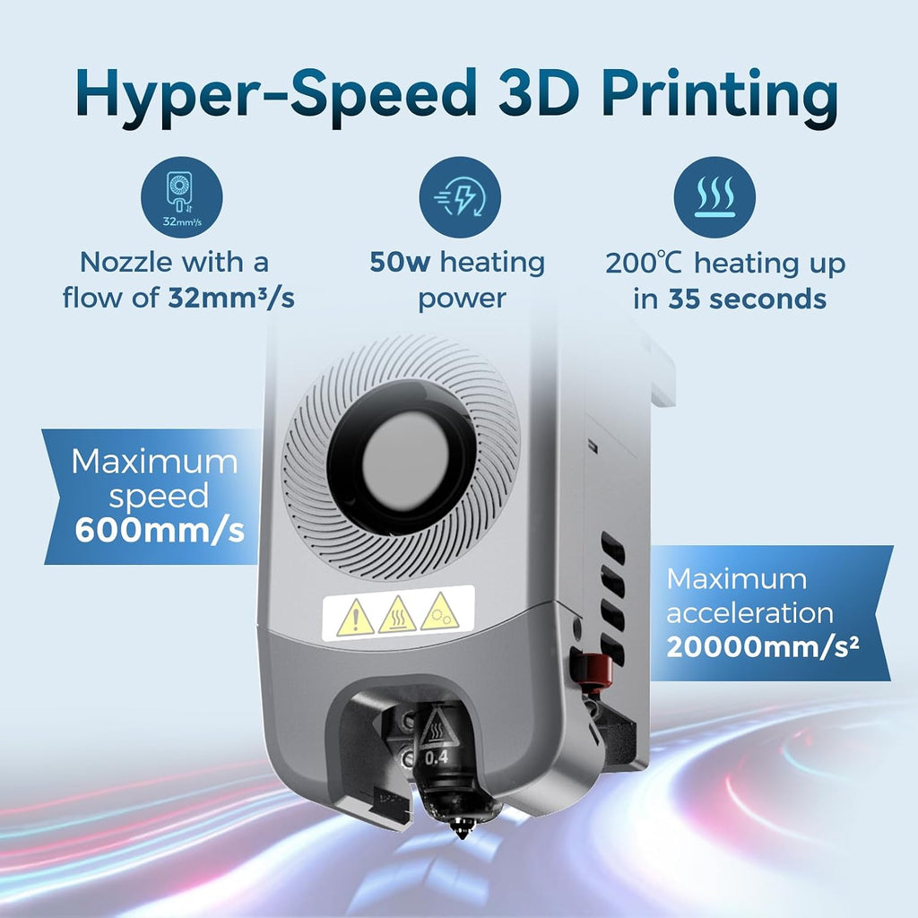 Flashforge Adventurer 5M 3D Printer with Extra 1KG HS PLA Rainbow Candy Filament