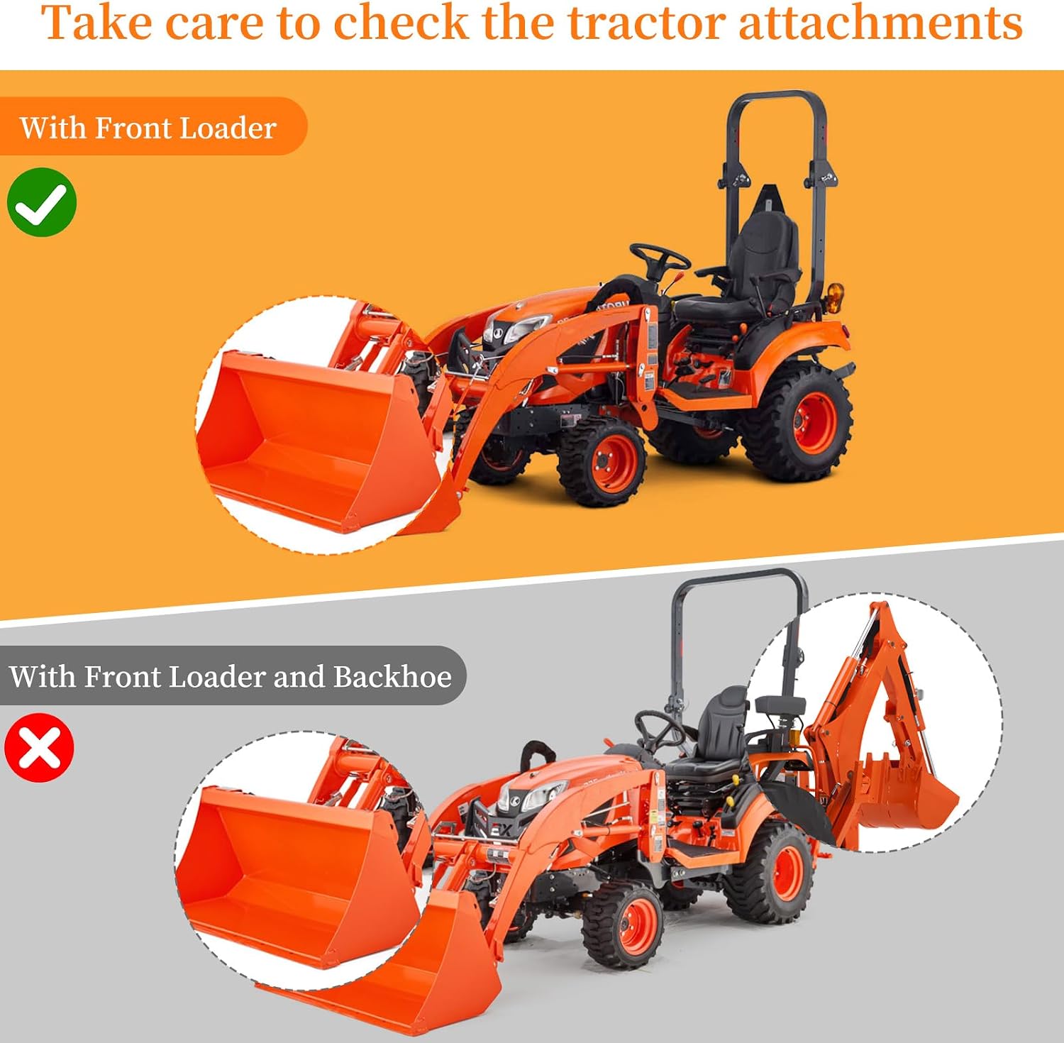 STARTWO Full Tractor Cover Waterproof Heavy Duty, Universal Fits Most Compact Utility Tractors, UV Protection, Dustproof, with Air Vents & Reflective Strips,149 L x 76 W x 86 H in