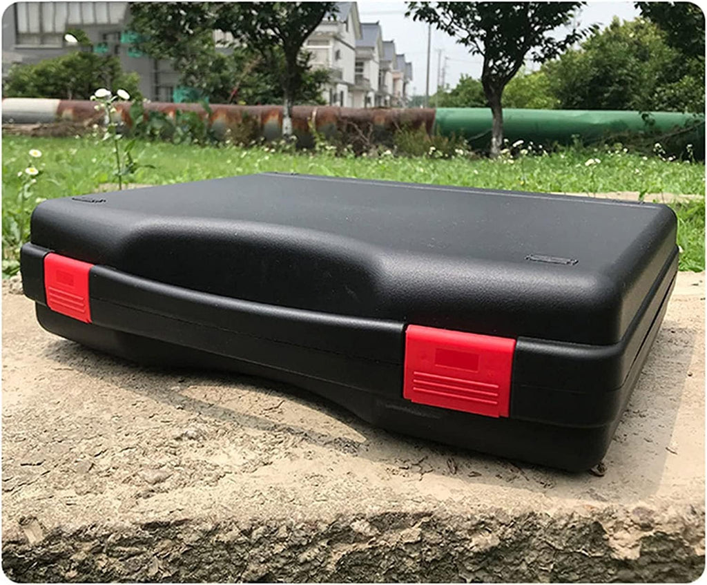 LIOONS Tool Box Plastic High Capacity Portable Storage Case Tool Kit with Sponge Lightweight Non-Slip Handle Storage Tool Set