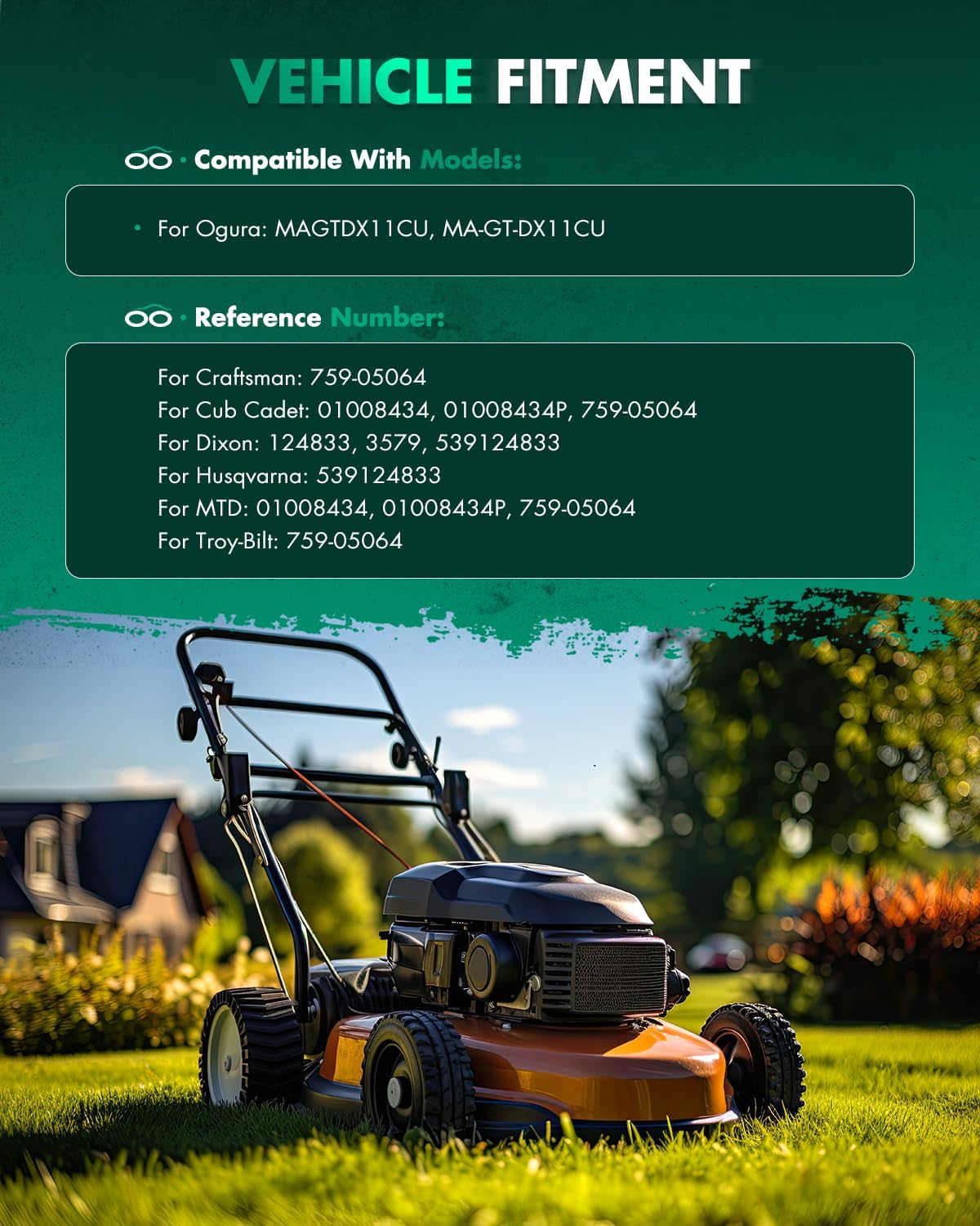 SCITOO Electric Lawnmower, PTO Clutch Fit for Murray 7063304 7063304YP for Snapper 7063304 7063304